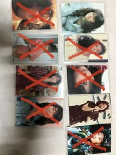 中森明菜ブロマイド写真2枚のサムネイル