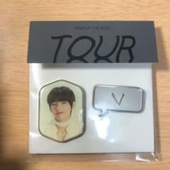 BTS MOS ピンバッチ　テヒョン　テテのサムネイル