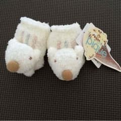 ジェラートピケ 新生児靴下のサムネイル