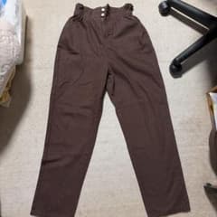 RETRO GIRL ハイウエストパンツ ブラウン Fのサムネイル