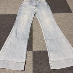 SLY JEANS デニムパンツ フレア ブルーのサムネイル