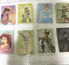 ディズニー キャラクター クリアカード 8枚セットのサムネイル