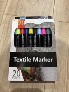 HINTUNG 布用マーカー 20色セットのサムネイル