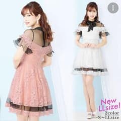Aラインドレス　キャバドレスLのサムネイル