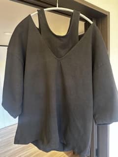 STYLE MIXER レイヤード風 半袖Tシャツ ブラックのサムネイル
