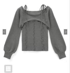 最終値下げ✨ GRLキャミソール×ボレロニット2点セットのサムネイル