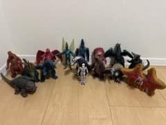 ウルトラマン パワード怪獣ソフビ サイコバルタン ドラコ テレスドン