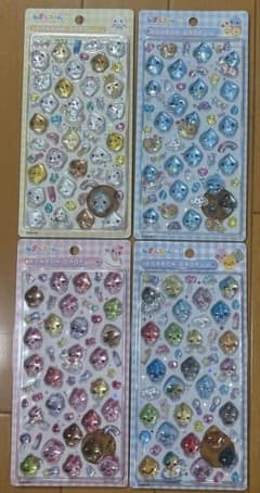 しずくちゃん 正規品 ボンボンドロップシール 4種セットのサムネイル