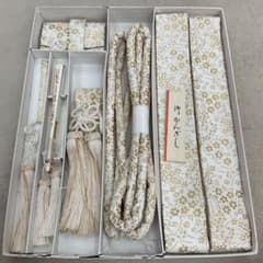 筥迫セット 花嫁 白 金花7点セット ※箱なし発送 - メルカリ