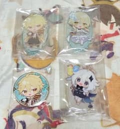 未開封】原神 スイーツパラダイス スイパラ アクリルスタンド 缶バッジ