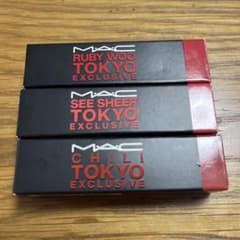 MACリップスティック３本セットのサムネイル