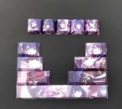 原神 雷電将軍 熱昇華 キーキャップ 12本入 - 5