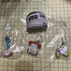 Fisher-Price めじるしアクセサリー ガチャ 3種
