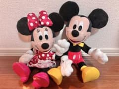 ディズニー ミッキー＆ミニー ぬいぐるみ 2体セットのサムネイル