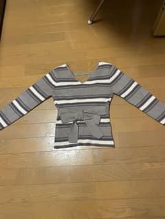 リップサービス　ボーダー　リブニットのサムネイル