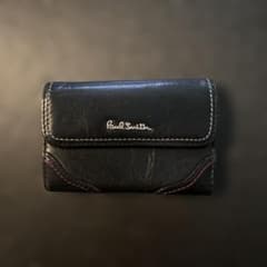 Paul Smith 激レア　ブライドルレザー　ケース　ブラック　完売品 Paul Smith キーケース ブラック レザー - メルカリ