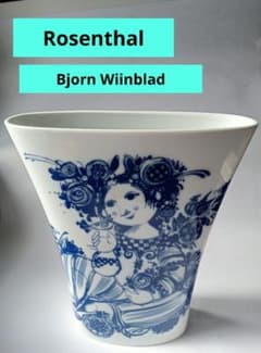 Rosenthal Bjorn Wiinblad 花瓶　大きめ Rosenthal Bjorn Wiinblad 花瓶 大きめ - メルカリ