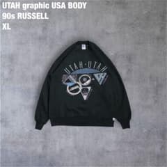 USA製 RUSSELL UTAH グラフィックスウェット XL 希少 - メルカリ