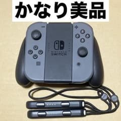 超美品 ニンテンドーSwitch ジョイコンセット グレー 動作確認済み ㉔