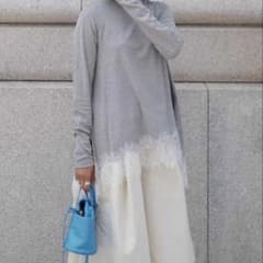 ⭐︎eky0602⭐︎MACHATT ヘムレースロンT グレー　マチャット 未使用 MACHATT ヘムレースロンT グレー マチャット - メルカリ