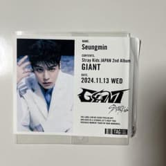 Stray Kids JPN 2nd Album GIANT Seungminのサムネイル