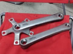 SHIMANO DEORE old mtb クランクセット pcd110 - メルカリ