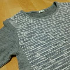 新品☆ツイード風ニットカットソーのサムネイル