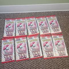 ポケモンカード151 10パックセット 未開封パック - メルカリ