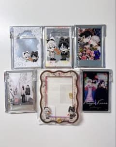 ピンクハートジャム アクリルカードホルダー チェキ風アクリルカード
