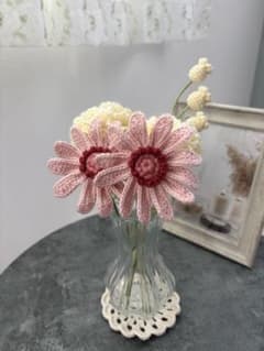 お花セット【ニットフラワー】のサムネイル