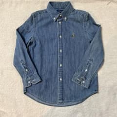 POLO RALPH LAUREN デニムシャツ 6 美品のサムネイル