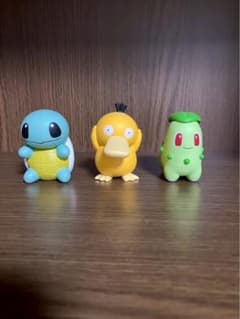 ゼニガメ　プラコロ　メタリック　未切り　ポケモン　フィギュア　レトロ　レア　当時 ゼニガメ プラコロ ポケモン フィギュア レトロ レア 昔 初期 当時物