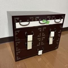 【新品未使用】仙台タンス　溜塗り　AB-1213 ミニ箪笥 8杯 小引き出し 新品未使用】仙台タンス 溜塗り AB-1213 ミニ箪笥 8杯 小引き出し