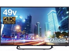 送料込 山善 キュリオム 49V型 液晶 テレビ 4K対応のサムネイル