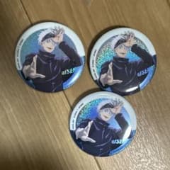 呪術廻戦 五条悟 ホログラム スクエア缶バッジ 呪術廻戦」（五条悟）ホログラム缶バッジ - メルカリ