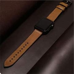 Apple Watch se 44mm用　レザーバンドのサムネイル