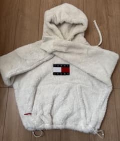 TOMMY JEANS フリースジャケット XS ホワイトのサムネイル