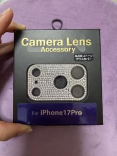 iPhone 17 Pro 카메라 렌즈 커버 스톤 장식