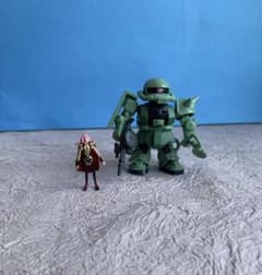 ガンダム　ハマーンカーン　風　ジオラマ　フィギュア　のみ　マイクロウォーズ　用のサムネイル