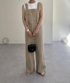 シーナリー リネン混サロペットのサムネイル