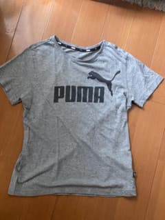 PUMA Tシャツ グレー ロゴプリント150センチのサムネイル