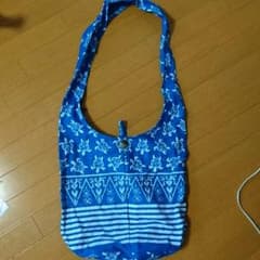 値下げ！！ 亀 バッグ 青 ハワイのサムネイル