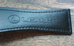LEXUS レクサス レザー キーホルダー ブラック - 5