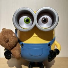 音声付き！ミニオン USJ ポップコーンバケツ BOB 最終値下げ‼️