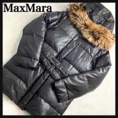 美品☆高級】マックスマーラ ウィークエンド ダウン ラクーンファー 
