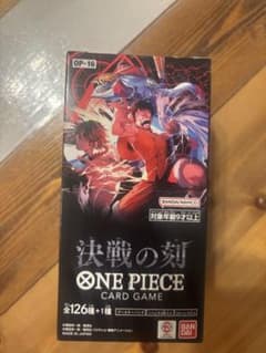 テープつき】ONE PIECEカードゲーム 決戦の刻 BOX 新品未開封 - メルカリ