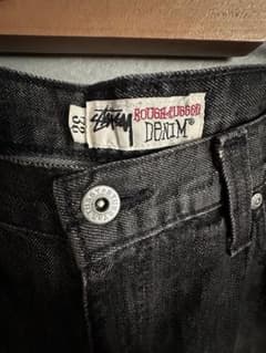 STUSSY ブラックデニムのサムネイル