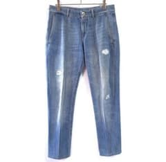 BRUNELLO CUCINELLI ヴィンテージ加工デニム レザーパッチ - メルカリ