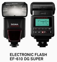 SIGMA EF-610 DG SUPER PA-PTTL 定価38,325円のサムネイル