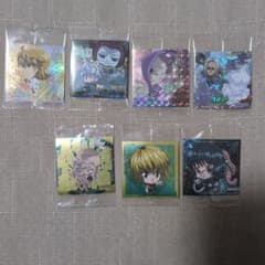 HUNTER×HUNTER 씰 사냥꾼 사냥꾼 웨이퍼 씰 7장 세트